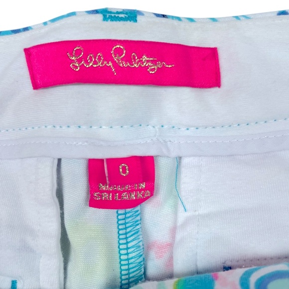 Lilly Pulitzer 5" Callahan Knit Short Multi Via Del Mar 0 - Picture 5 of 8